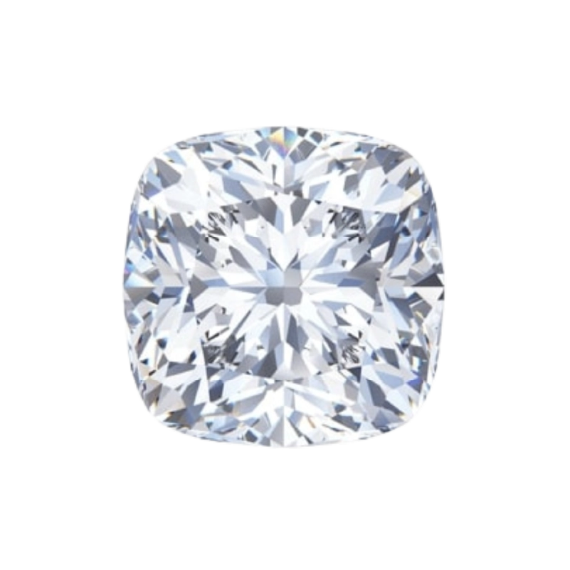 Diamante forma Cojín
