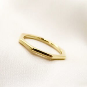 Anillo Octagonal liso