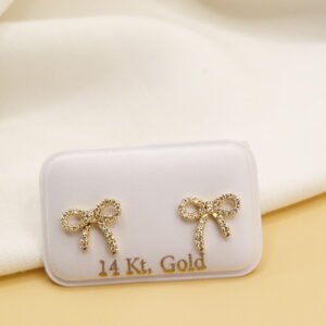 Aretes moño