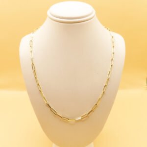 Cadena paper clip 45 cm