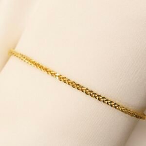 Pulsera tejida sencilla