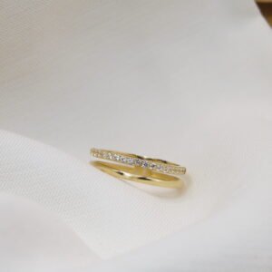 Pinky ring Fantine con circonia